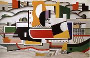 Fernard Leger Towboat oil painting on canvas